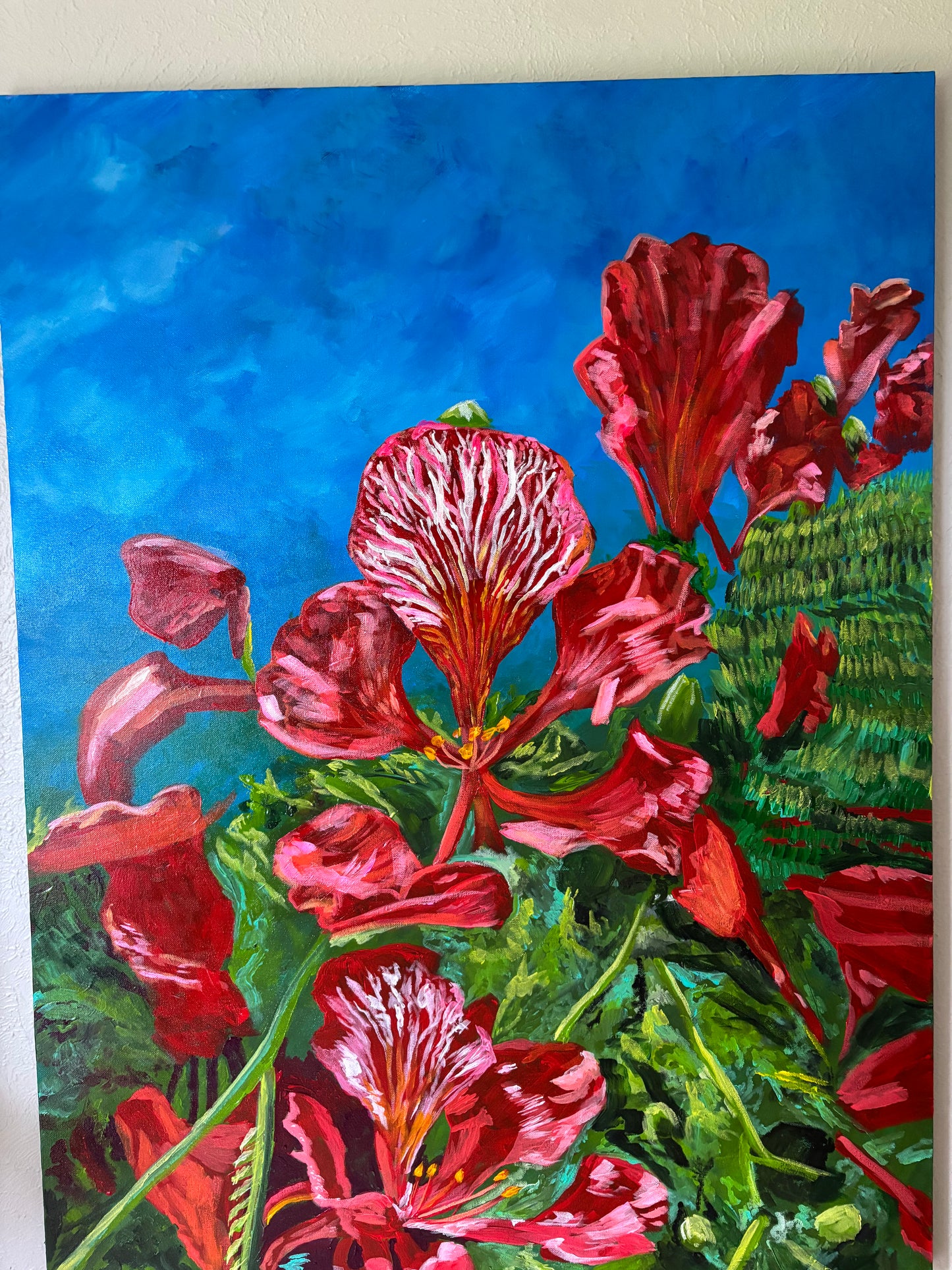 Royal Poinciana Painting