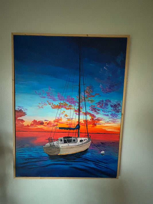 Sailboat Painting