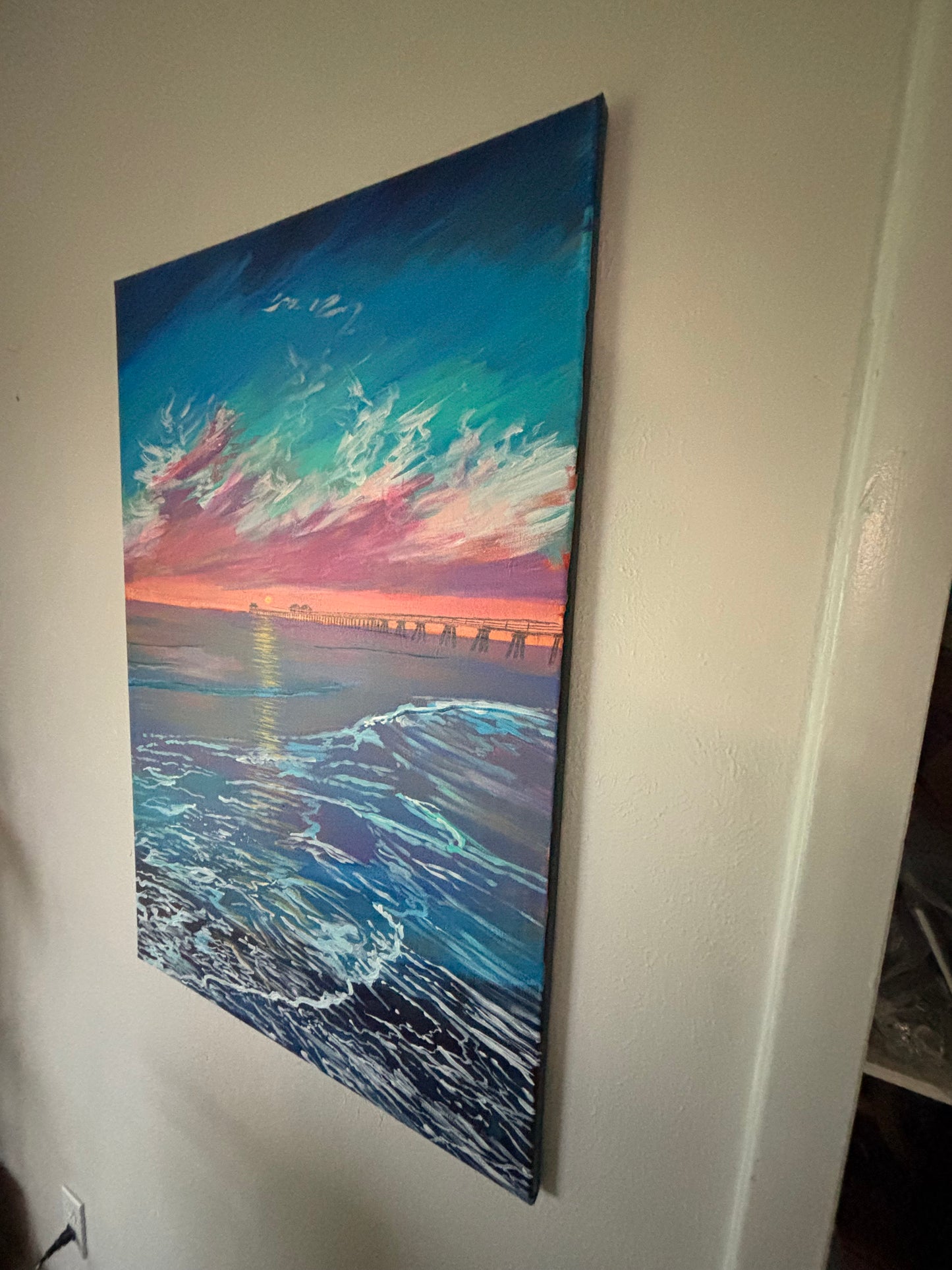 Naples Pier Painting