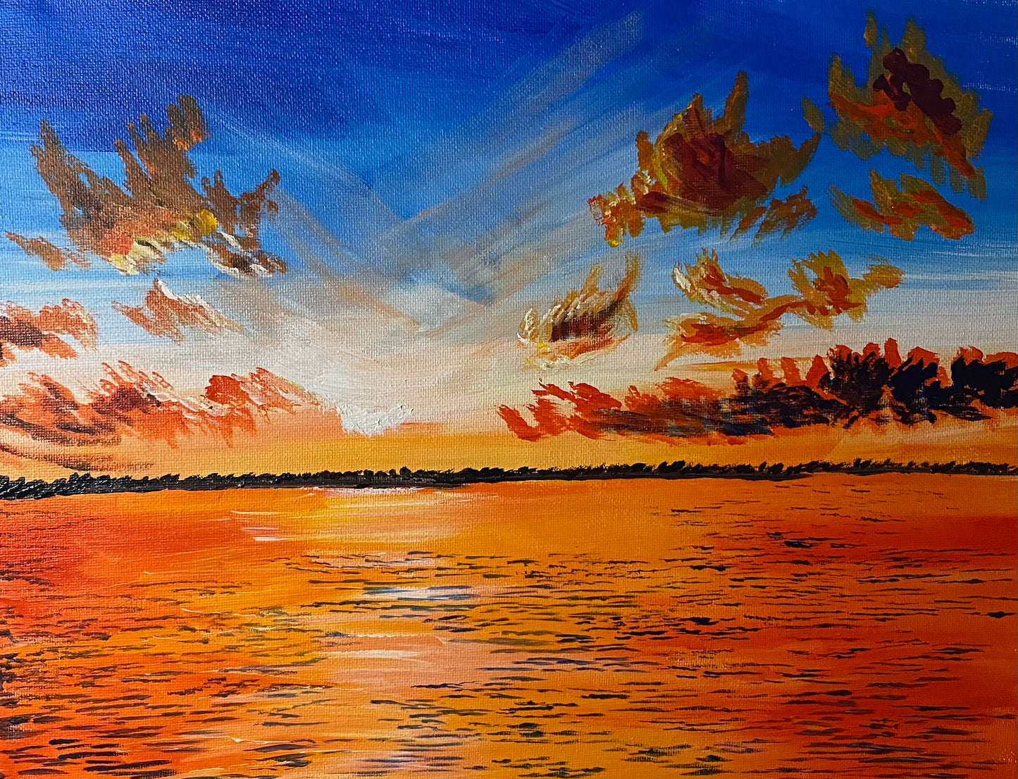 Sunset Painting