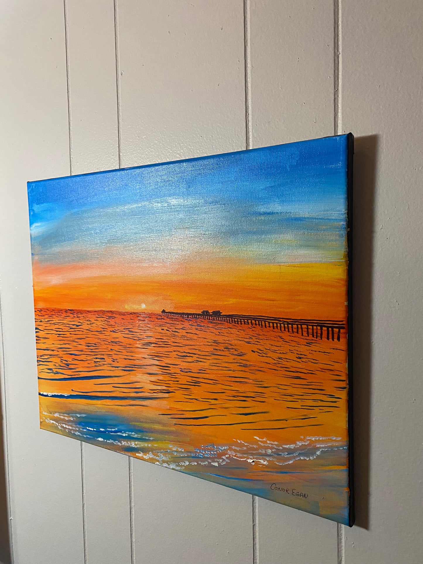 Naples Pier Painting