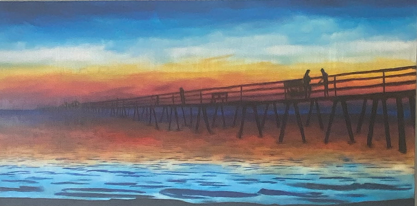 Naples Pier Painting